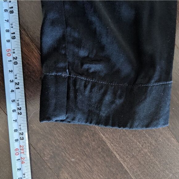 Anthropologie Ett Twa satin tie waist belted pant Size 0 - Picture 9 of 12